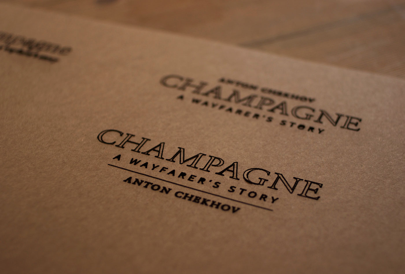 champagne box lasercutting process