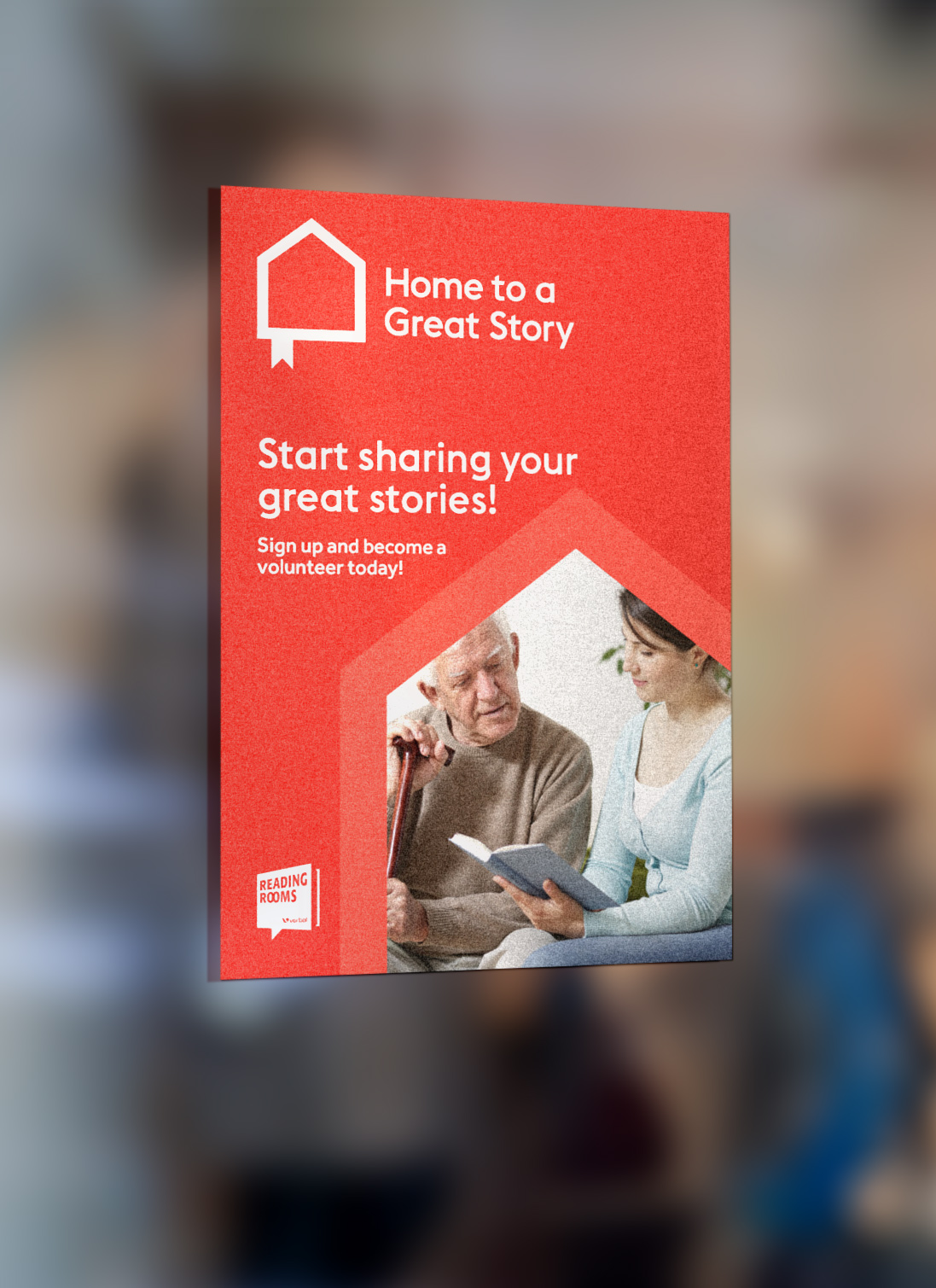 home to a great story sticker